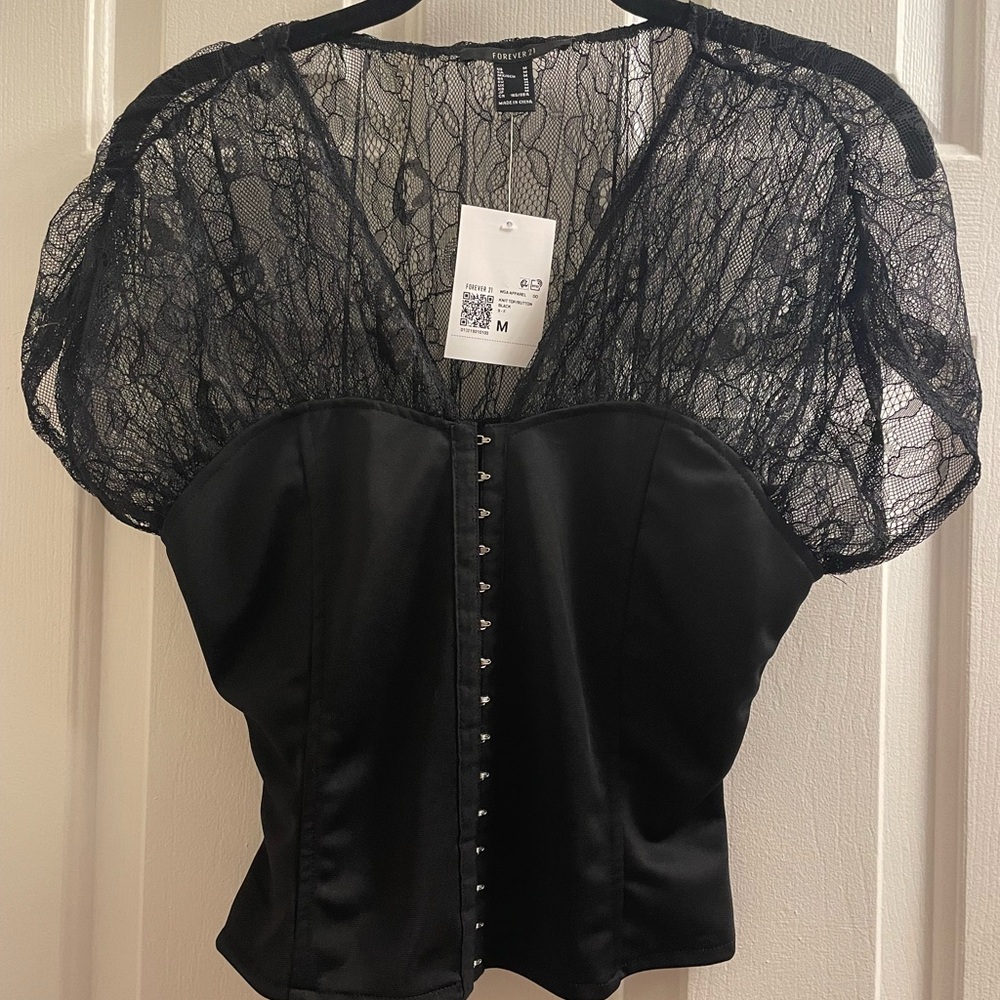 Lace Corset Top